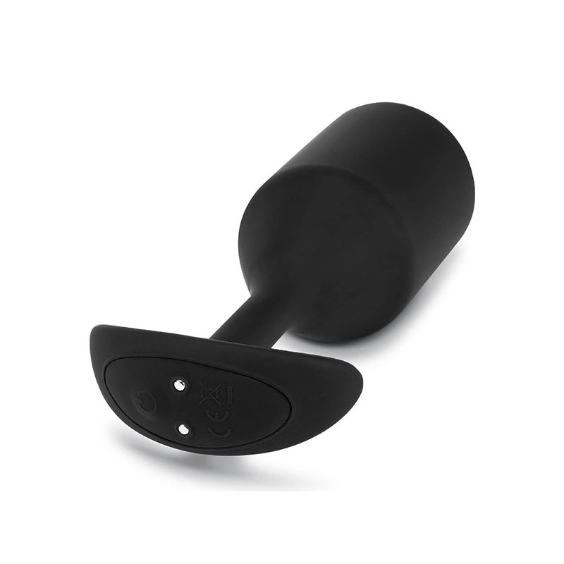 Plug analny wibrujący - B-Vibe Vibrating Snug Plug 5 Black